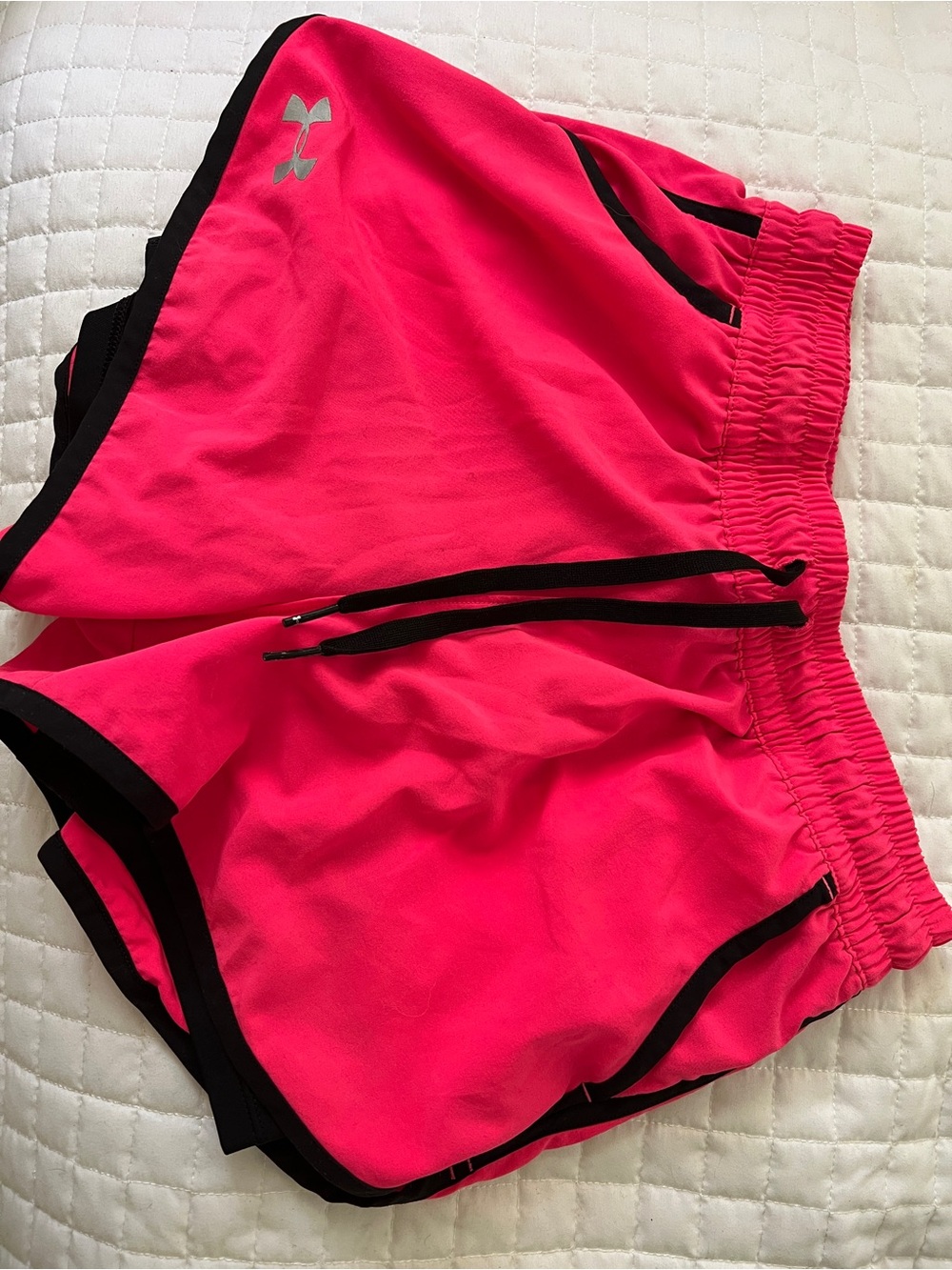 Pink Under ArmourHeat Gear Shorts